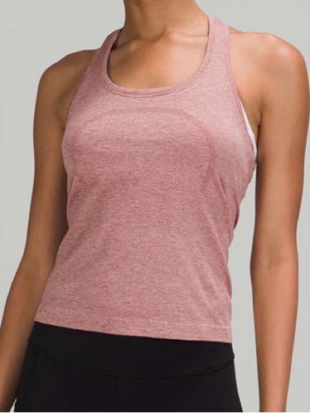 Lululemon Swiftly Tech Racerback Tank 2.0 Race Length ~ 12 ~ Spiced Chai/Rosebud